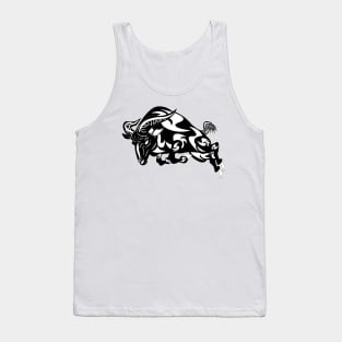 tribal ram Tank Top